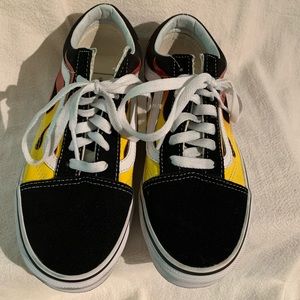 Vans Low Top Old Skool Flame size 5.0